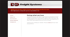 Desktop Screenshot of ddfreight.com